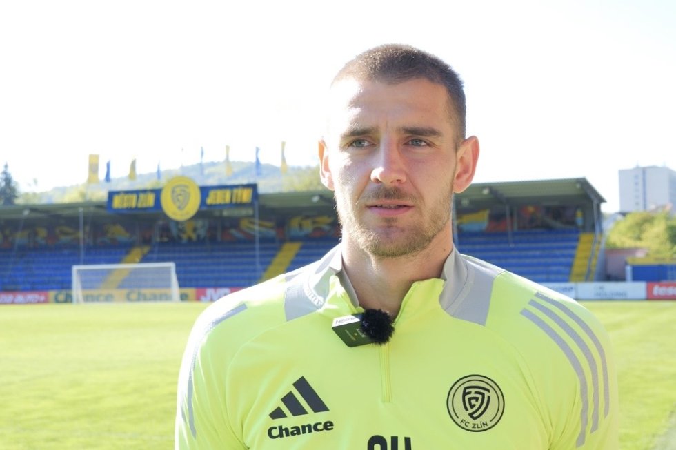 Jakub Černín a Lukáš Motal před utkáním s Duklou Praha